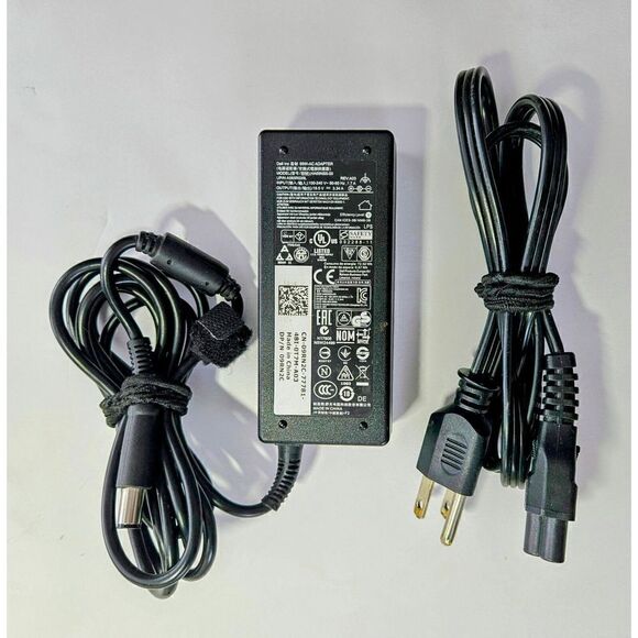 Authentic Dell HA65NS5-00 Power Adapter Charger 19.5V 3.34A 6.5W Laptop - Picture 1 of 5